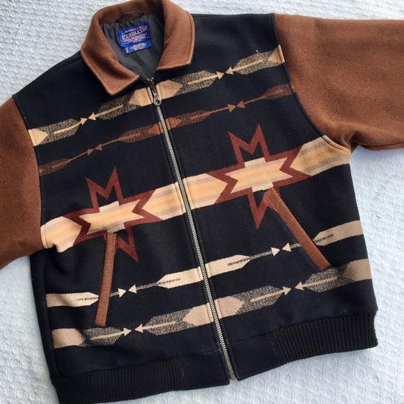 Pendleton Other - PENDLETON HIGH GRADE WESTERN WEAR VINTAGE WOOL JACKET SOUTHWEST PRINT
